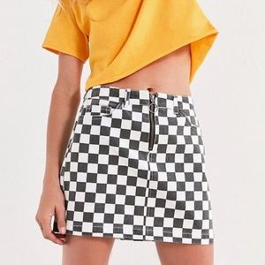 BDG Checkerboard Mini Skirt from Urban Outfitters